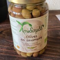 olives vertes en saumure
